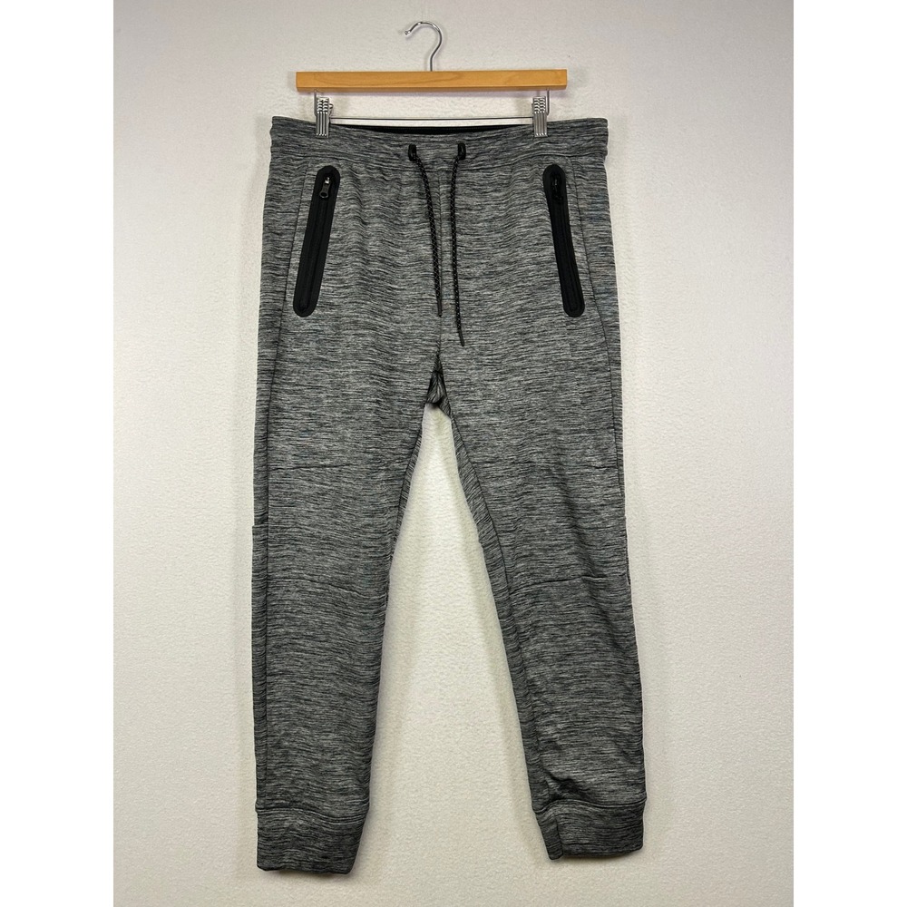 Athleisure American Eagle Mens Size M Grey Space Dye AEActive Flex Jogger Pants